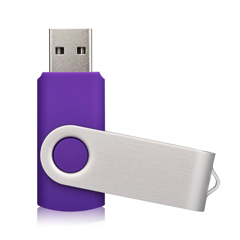 KALSAN 10 Pack 8GB USB Flah Drive USB 2.0 Pen Drive-Purple - Image 3